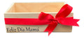 Caja Madera Para Regalo Ancheta Día De La Madre 25x15x8cm Madera Día De La Madre