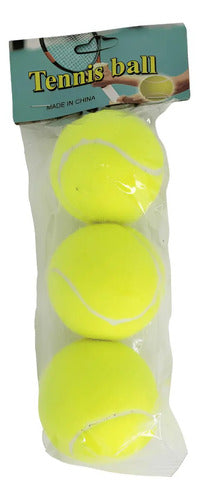 Pelota De Tenis X 3 Unidades Amarillo