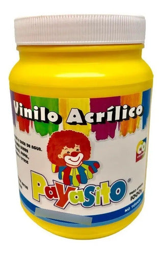 Vinilo Acrílico Payasito 1000 Gr Amarillo