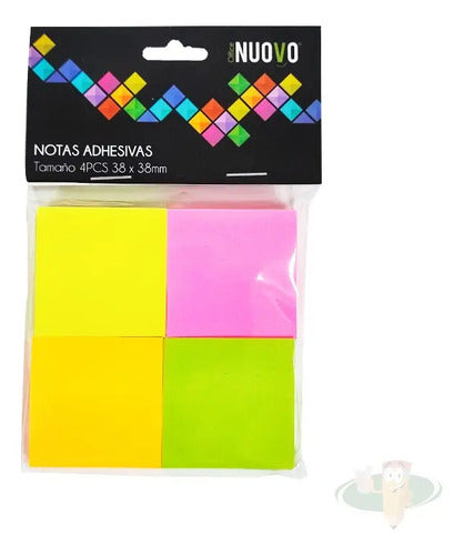 Notas Adhesivas Pos-it 38x38mm - 100 Hjs X 6 Unidades