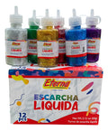 Escarcha Liquida 60gr C/u X 6 Tarros