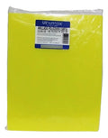 Tapa Caratula Encuadernación Policover Amarillo Carta X50pcs Amarillo