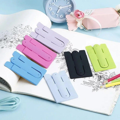 Soporte Porta Tarjeta Documento Holder Stick On Cell Phone
