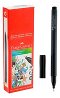 Micropunta Grip Fine Faber Castell Negro X10 Und