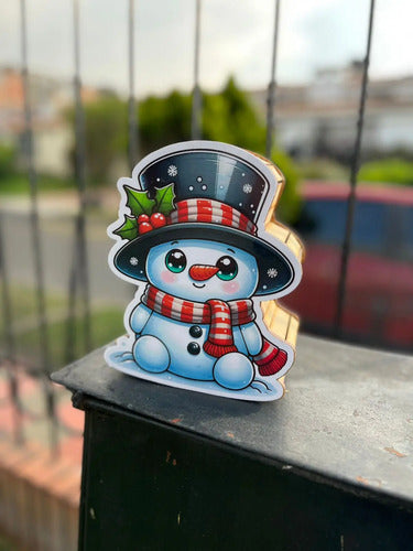 Regalo Ancheta Navidad Muñeco De Nieve