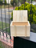 Baul Base Madera Anchetas
