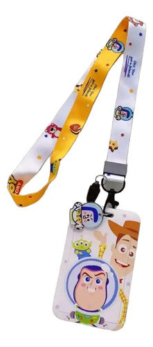 Porta Carnet Porta Documentos Acrílico Toy Story Multicolor