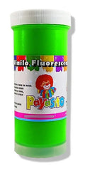 Vinilo Acrílico Payasito Verde Fluorescente 125gr X 3 Und