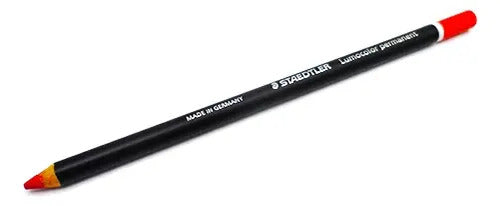 Lápiz Staedtler Graso X 12 Pcs Rojo