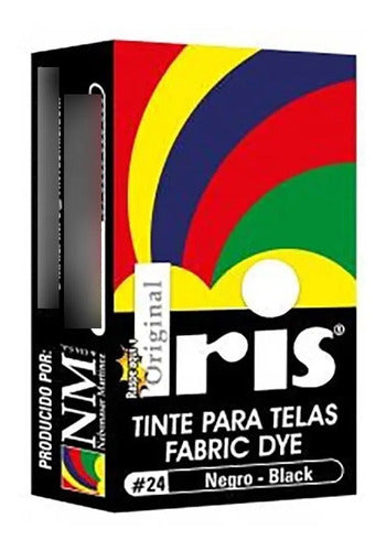 Tinta Para Telas Iris Negro