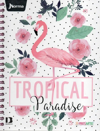 Cuaderno 5 Materias Grande Argollado Mujer 150 Hojas