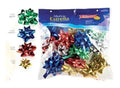 Moño Estrella Para Regalo Diametro 3.5 Cm X 100 Und