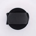 Cinta Color Negro Raso Tela Satín Moños 30 Mts X 62mm  Negro