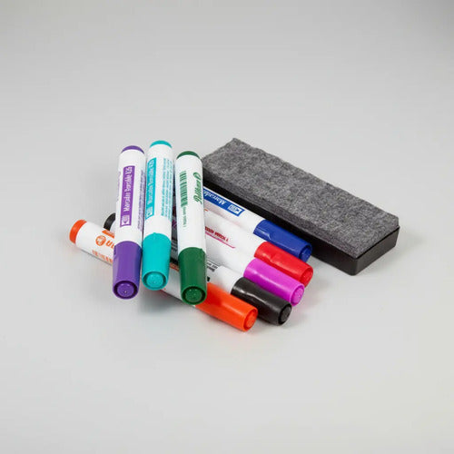 Marcador Borrable Pelikan 426 - 8 Colores + Borrador