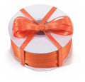 Cinta Naranja Raso Tela Satín Moños 100 Mts X 7mm Naranja