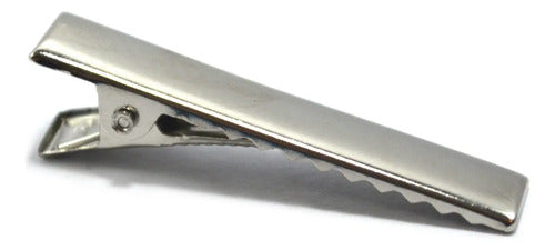 Gancho Pico De Loro Metalico Para Cabello 3cm X 50 Pcs Plateado