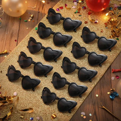 Gafas Para Eventos, Fiestas O Bodas Corazón X 10 Unidades