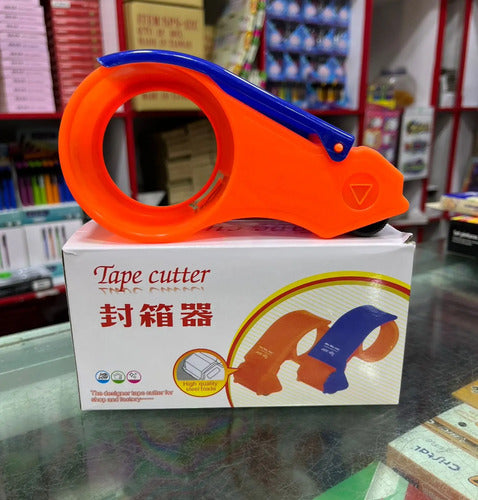 Dispensador De Mano Para Cinta De Empaque Naranja