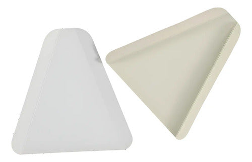Cartón Caja Porta Pizza Blanca X 50 Unidades Blanco