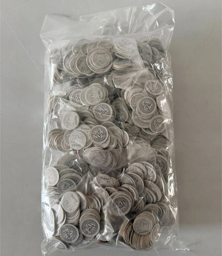 Monedas Didácticas En Cartón X 1.400 Pcs