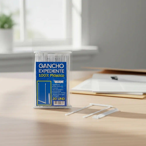 Gancho Legajador Expediente X 20 Capacidad Hasta 1.000 Hojas