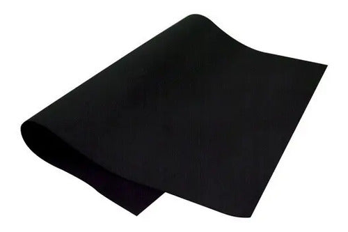 12 Pcs Papel Foami Negro