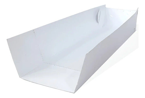 Caja Carton Blanca Porta Perro 17cm X 50 Unidades Blanco