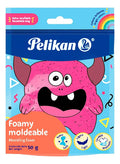Foamy Moldeable Lavable Pelikan 50gr Color Fucsia