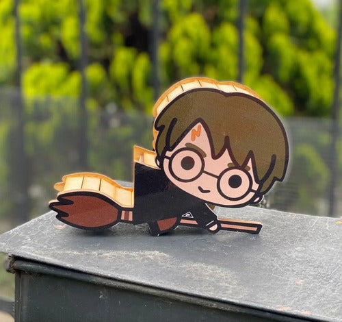 Caja Decorativa Forma De Harry Potter Para Regalo 18x11x6cm  Mdf