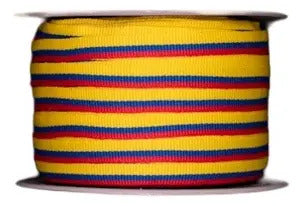 Cinta Tela Faya Tricolor 5mm X 50 Metros Tricolor