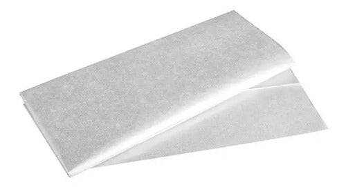 12 Pcs Papel Seda Plateado