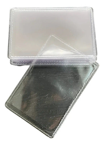 Escarapela Bolsillo Cedula 9 X 6 Cm X 50 Unidades  Transparente