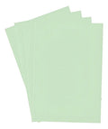 Cartulina Bristol Color Verde 1/8 X 100 Unidades Verde Claro 18
