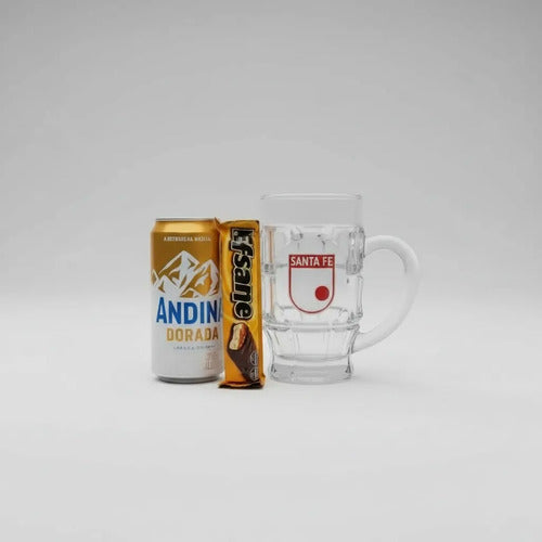 Ancheta Regalo Vaso Cervecero Independiente Santafé