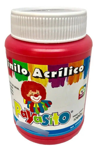 Vinilo Acrílico Payasito 500 Gr X 10 Unidades Surtido