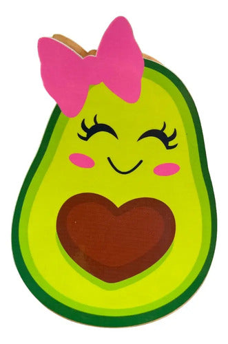 Caja Decorativa En Forma De Aguacate Para Regalo 20x13x6cm