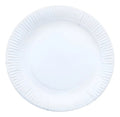 Plato Papel Ecológico Redondo Blanco  15cm X 100 Unidades Blanco