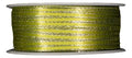 Cinta Lurex Oro Color Verde Pistacho Raso Tela 100 Mts X 3mm Verde 3mm