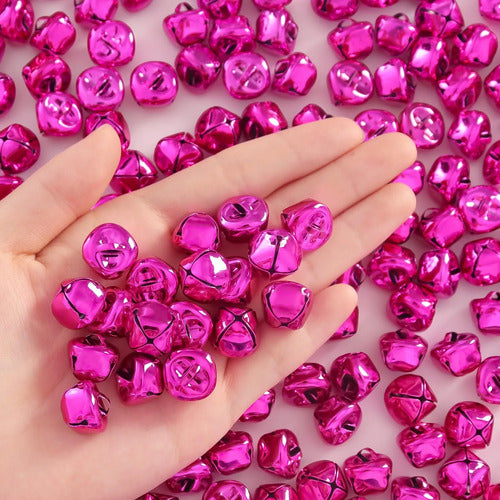 Cascabel Fucsia Diámetro 18mm X 100 Unidades