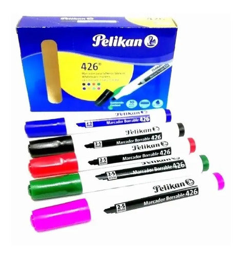 Marcador Borrable Pelikan Ref. 426 Surtidos X 5 Unidades  Surtido