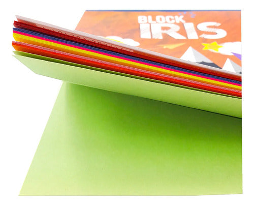 Block Papel Iris Tamaño Carta 35 Hojas X 3 Unidades