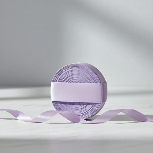Cinta Raso Tela Lila Satín Moños 3.5cm X 25 Mts Lila 3.5cm