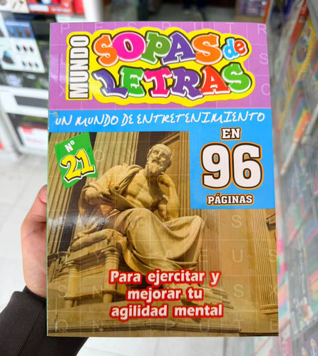 Libro Sopa De Letras X 96 Paginas