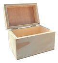 Caja Decorativa Mini Cofre Madera Pino Regalo 15x10x10 Cm Madera 15x10x10cm