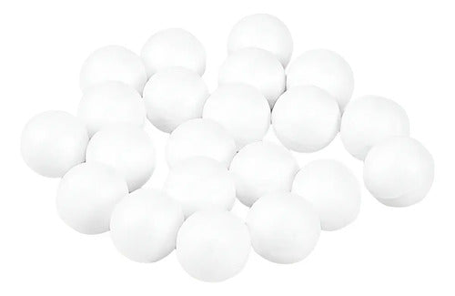 Bola De Icopor Diámetro 3 Cm X 50 Unidades