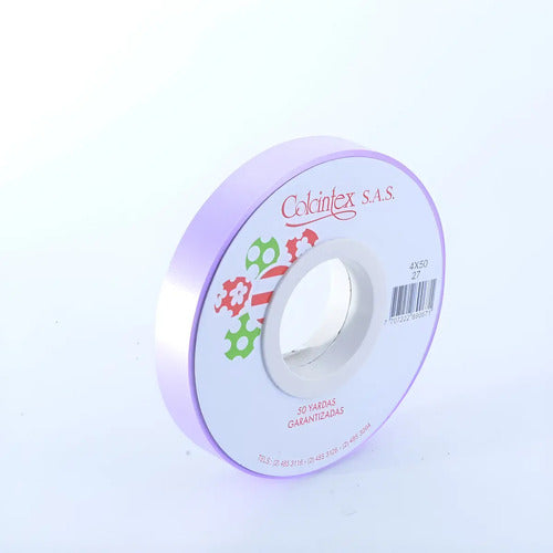 Cinta Decorativa Papel Para Moños 45 Mts X 1 Cm