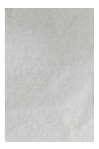 Paño Lency Fieltro Manualidades Importado 100x92 Cm Blanco Blanco