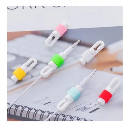 100 Unidades Protector Para Cable De Audifono Surtidos