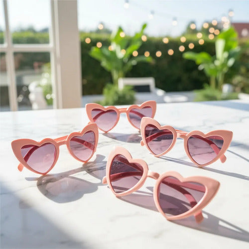 Gafas Para Eventos, Fiestas O Bodas Corazón X 10 Unidades