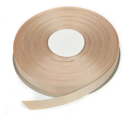 Cinta Faya Acanalada Kaki 25mm X 100 Metros Kaki Faya
